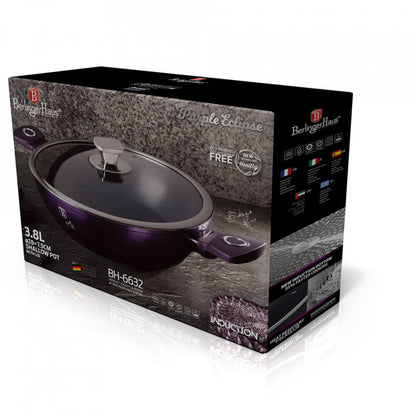 Нисък тиган с капак Purple Eclipse Collection BerlingerHaus BH 6632