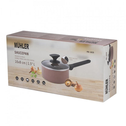 Тенджера Muhler Kikka MR-1625 16x8cm, 1.5L 1002729