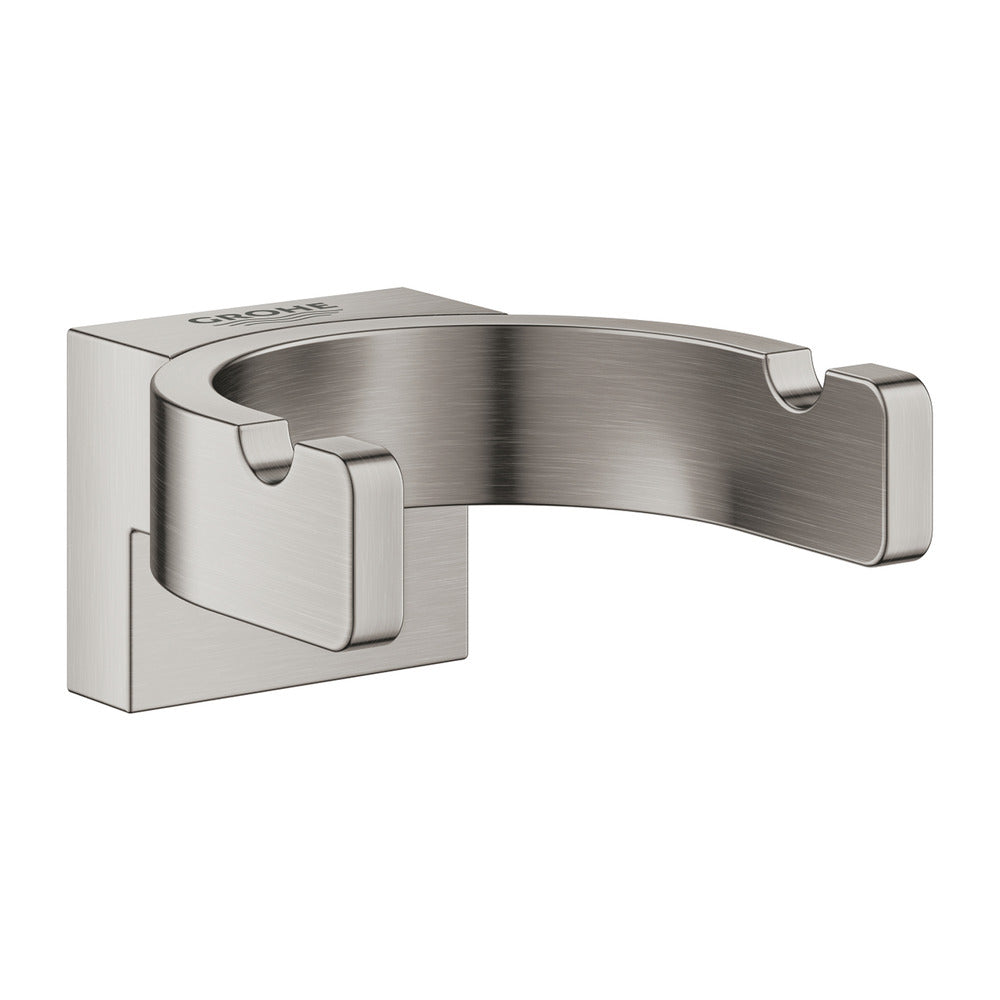 Grohe Selection Double Hook in Supersteel Finish