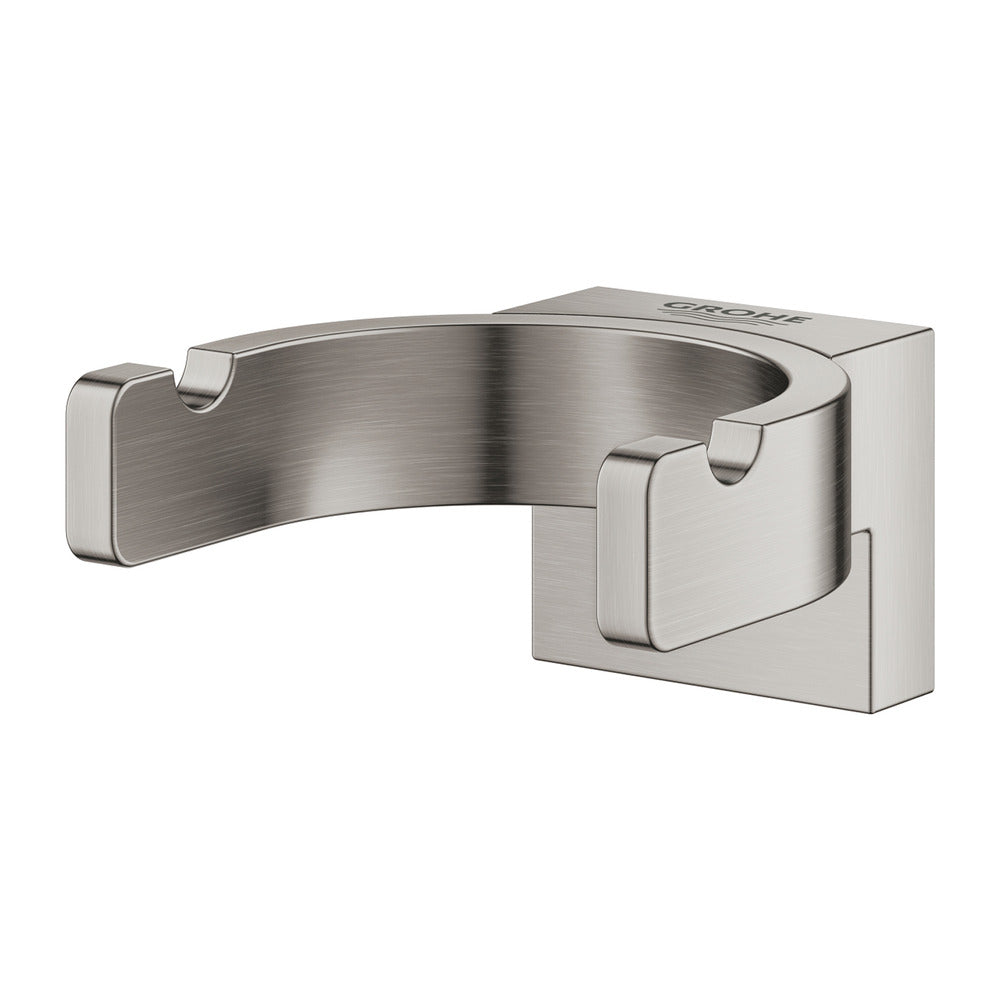Grohe Selection Double Hook in Supersteel Finish