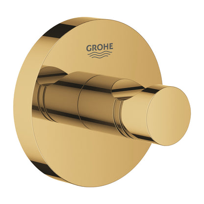 Grohe Essentials Glossy Gold Coat Rack