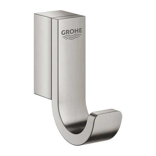 Grohe Selection Chrome Plated Supersteel Coat Rack