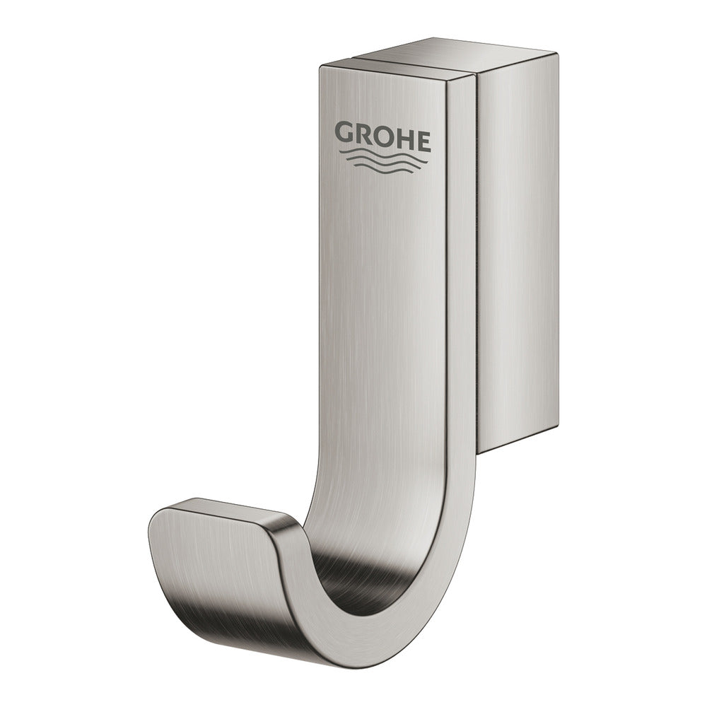 Grohe Selection Chrome Plated Supersteel Coat Rack