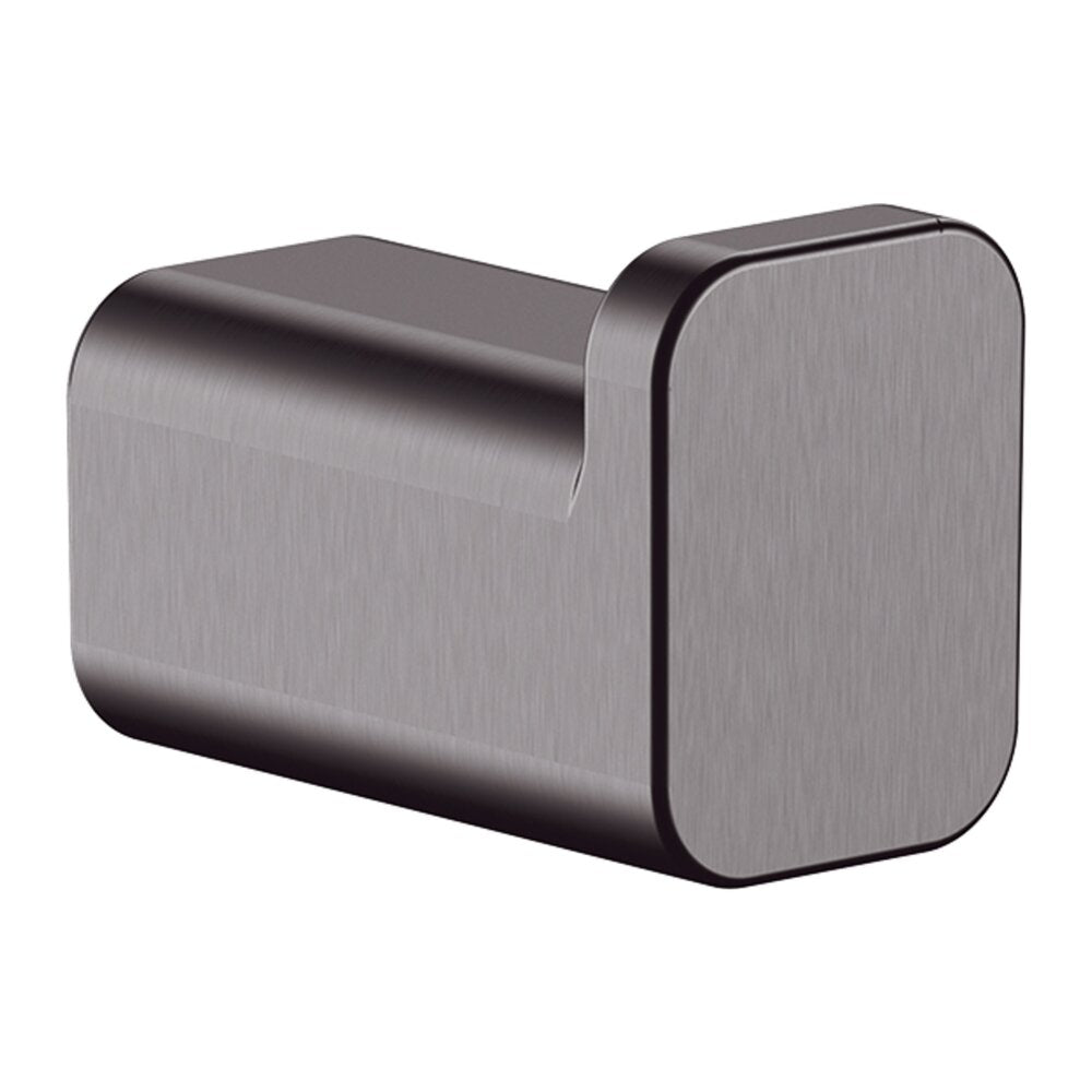 Hansgrohe AddStoris Coat Hook in Black - Brushed Chrome