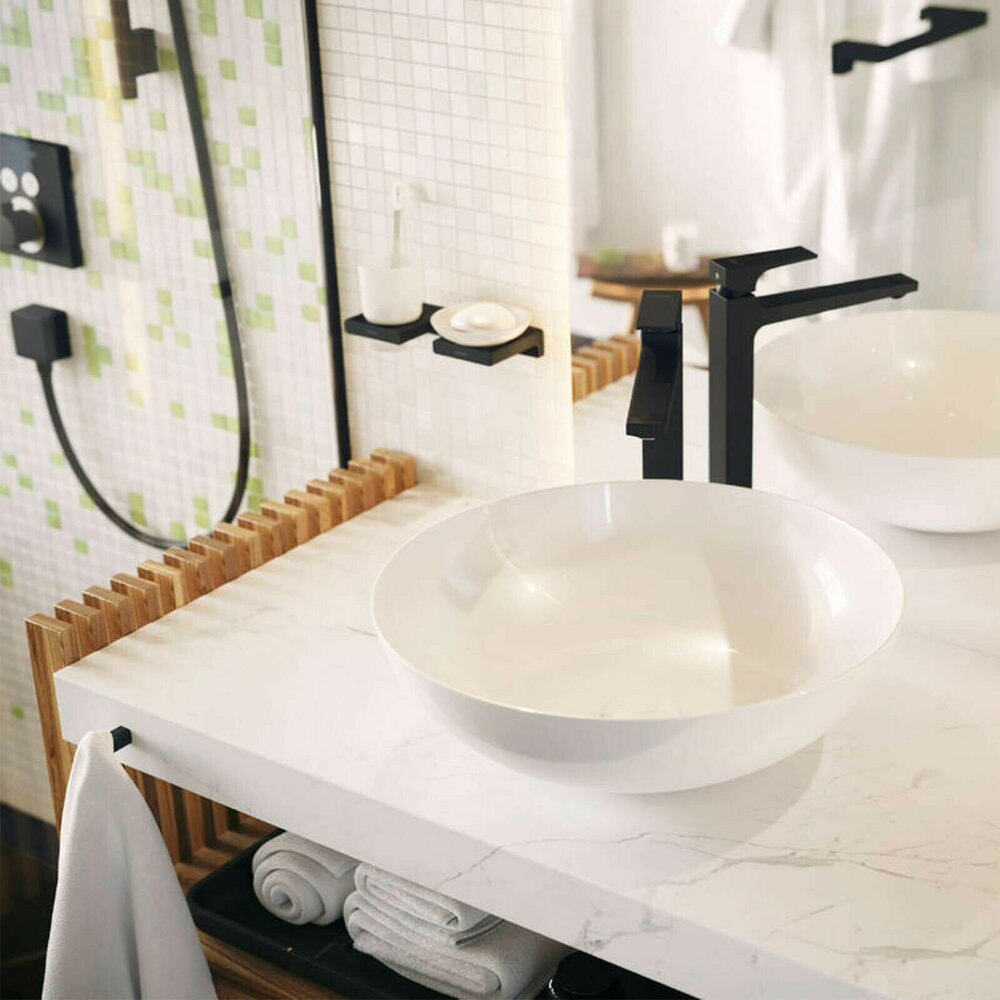 Hansgrohe AddStoris Coat Hook in Matte Black