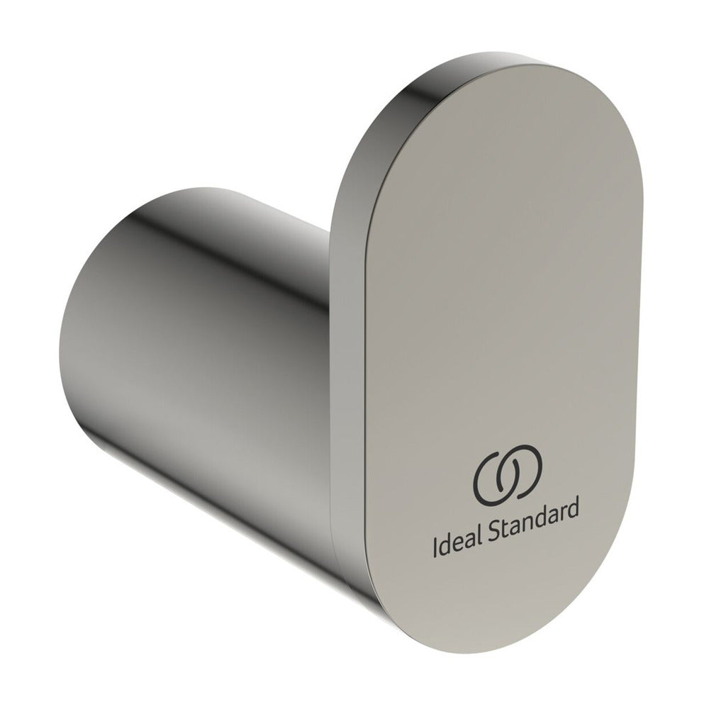 Кръгъл закачалка Ideal Standard Atelier Conca сребрист Silver Storm