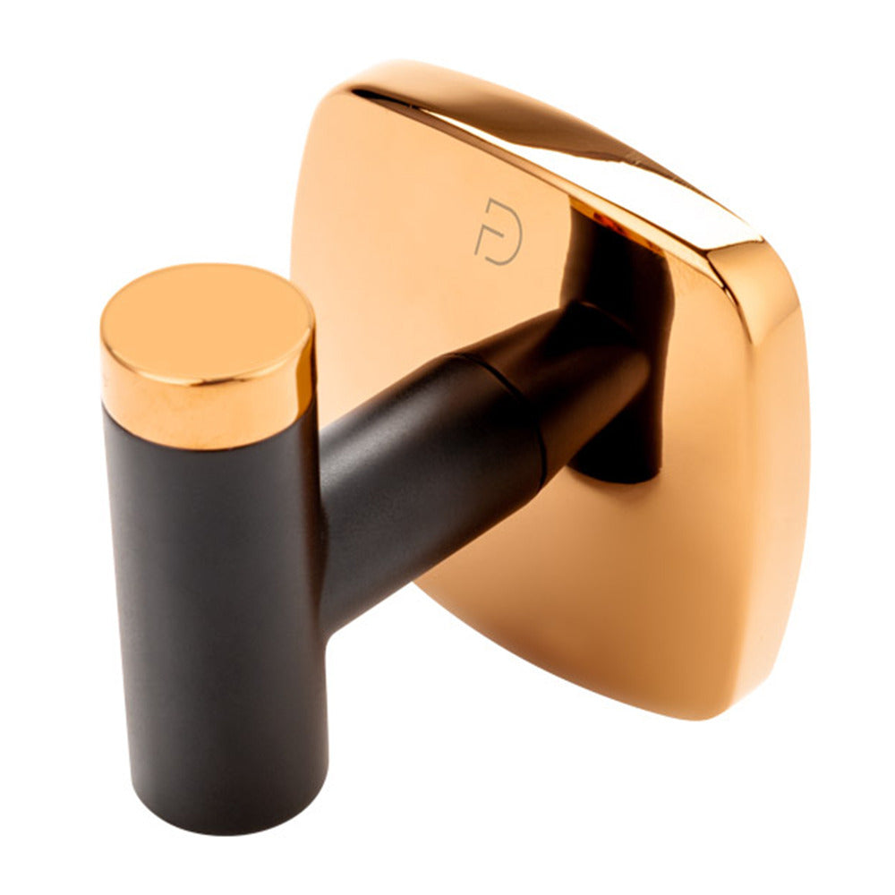 Single Hook FDesign Merida Black - Rose Gold