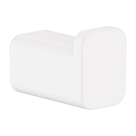 Прост кукичка Hansgrohe AddStoris бял мат