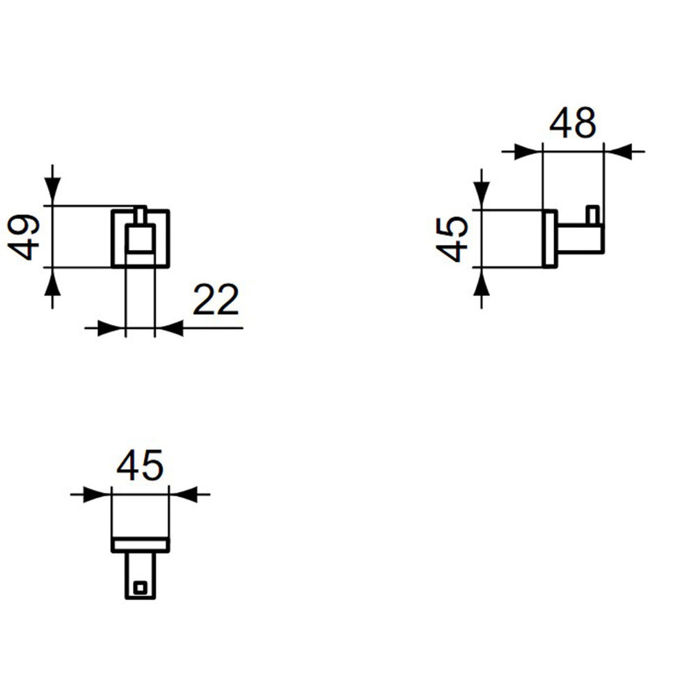 Ideal Standard IOM Simple Hook