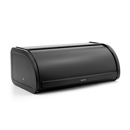 Кутия за хляб Brabantia Roll Top Matt Black 646885