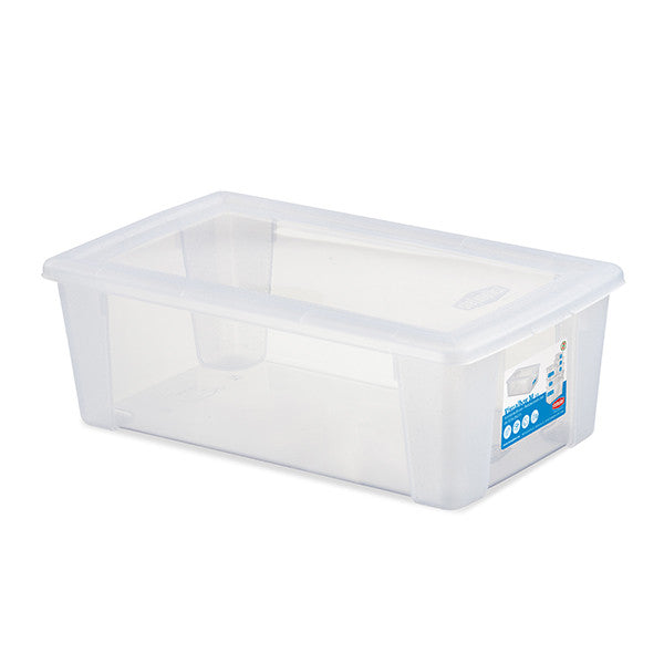 Универсална кутия Stefanplast Visual Box M, 5L, прозрачна 646552