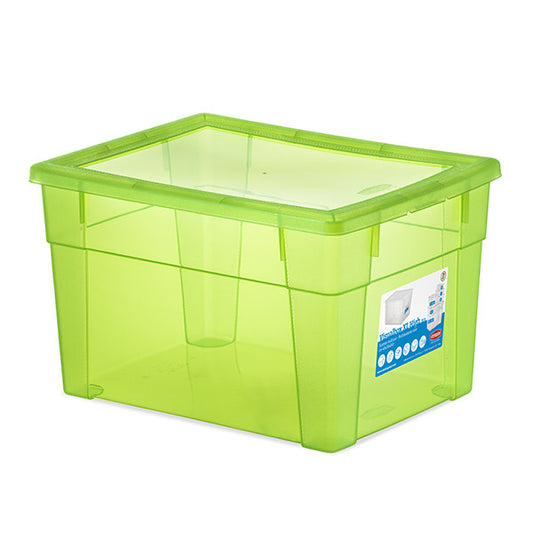 Универсална кутия Stefanplast Visual Box XL High, 15L, зелена 646565