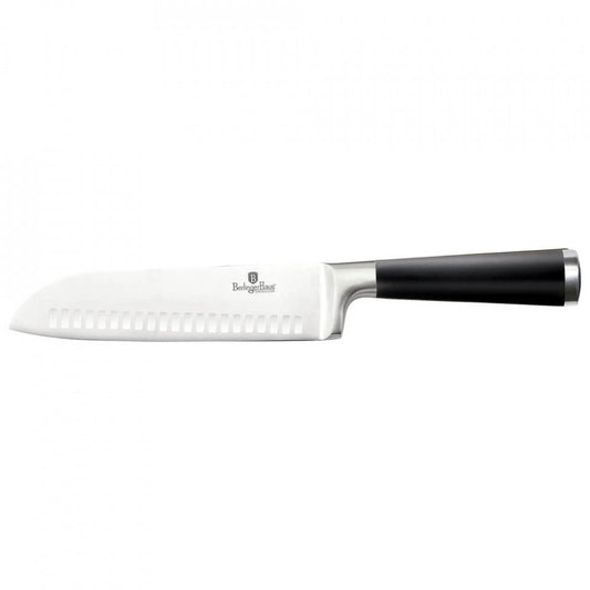 Нож Santoku 17.5 cm от неръждаема стомана Black Silver Collection Berlinger Haus BH 2453