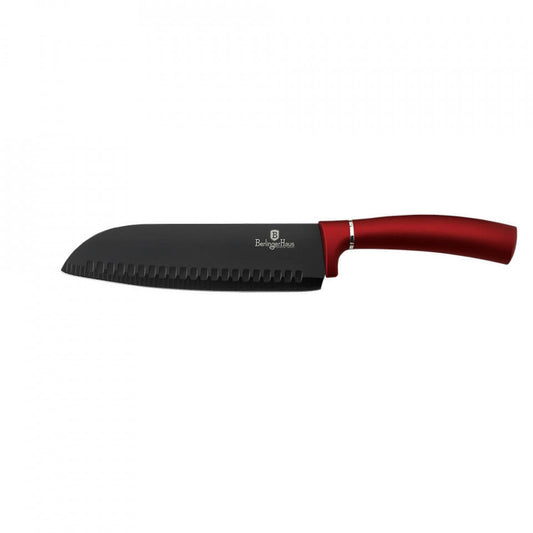 Нож Santoku Burgundy Metallic Line BerlingerHaus BH 2574