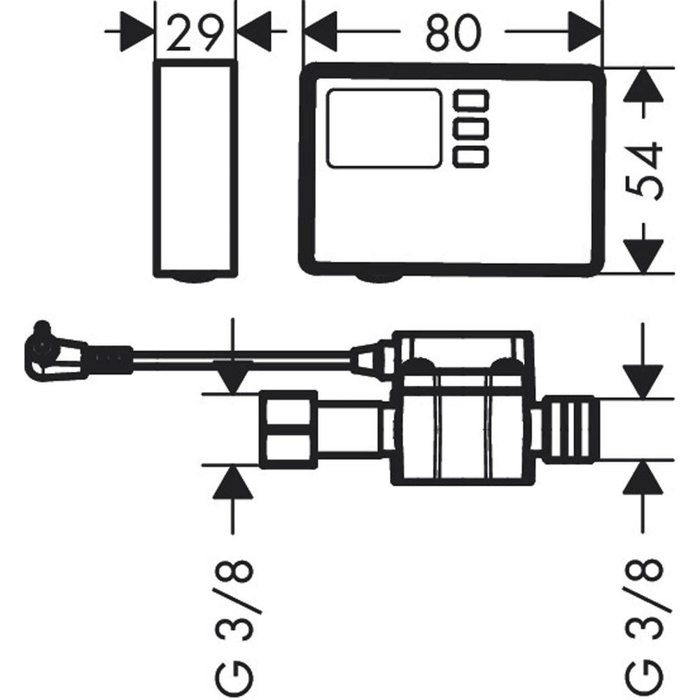 Дебитметър Hansgrohe F23