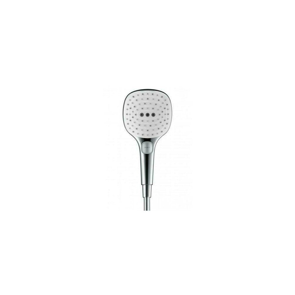 Душ глава Hansgrohe Raindance Select E120 хром - бял 3 функции