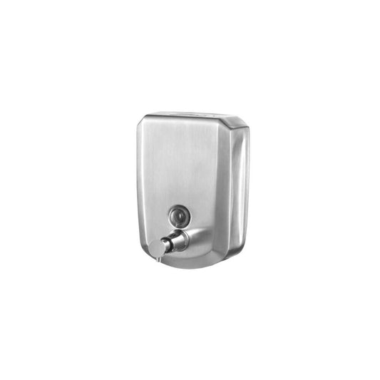 Bisk Matte Chrome Soap Dispenser