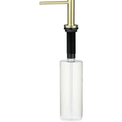 Deante Long Spout Detergent Dispenser Brushed Gold