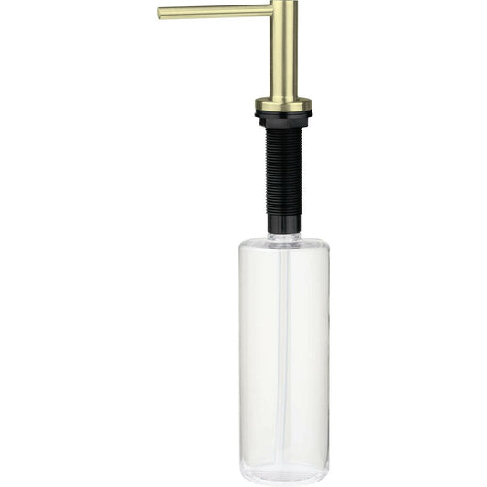 Deante Long Spout Detergent Dispenser Brushed Gold