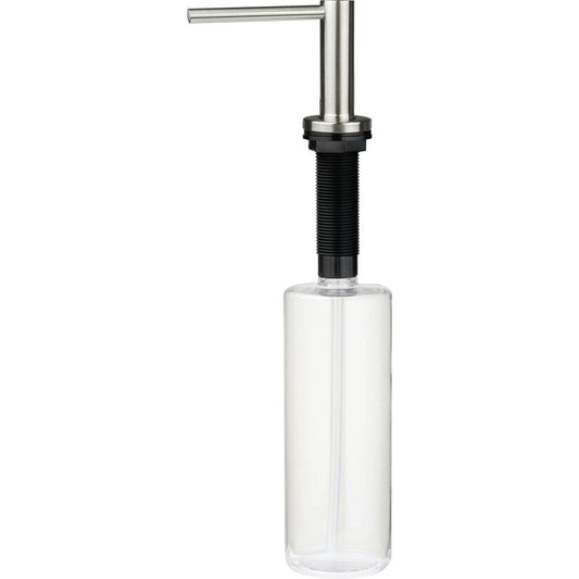 Deante Long Spout Detergent Dispenser Brushed Chrome