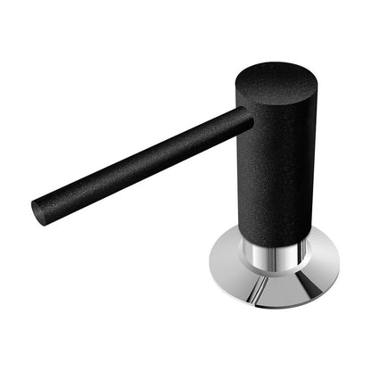 Дозатор за препарат Franke с хромирано и матово черно покритие 350 ml