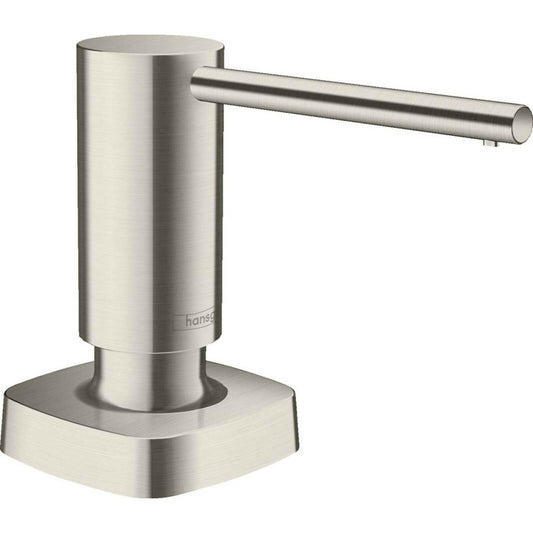Дозатор за течен препарат в сив мат HANS GROHE A71