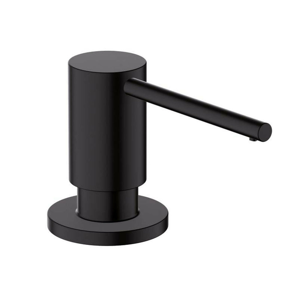 Matte black detergent dispenser Hansgrohe A41