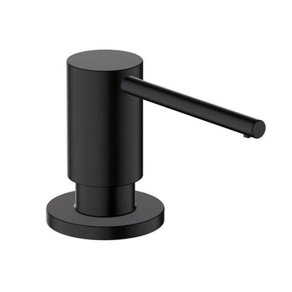 Matte black detergent dispenser Hansgrohe A41
