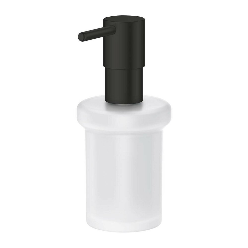 Matte black dispenser Grohe Essentials