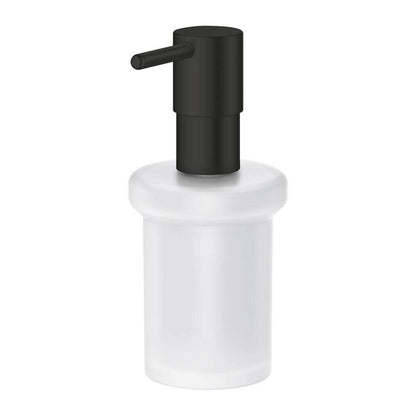 Matte black dispenser Grohe Essentials