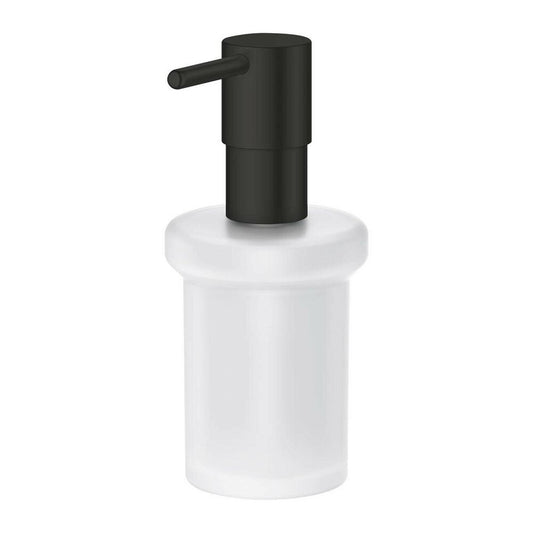 Matte black dispenser Grohe Essentials