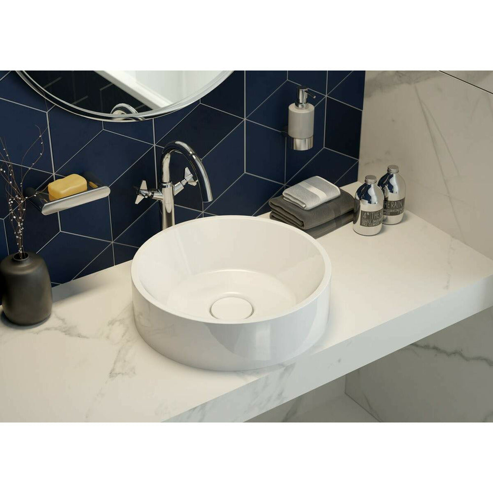 Soap dispenser Deante Round white