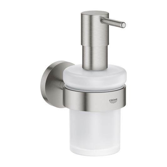 Grohe Essentials Soap Dispenser in Brushed Supersteel