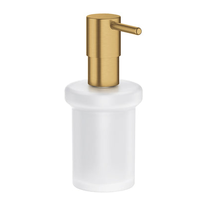 Grohe Essentials Liquid Soap Dispenser in Brushed Gold Cool Sunrise