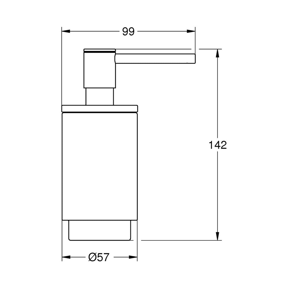 Grohe Selection Liquid Soap Dispenser Brushed Supersteel