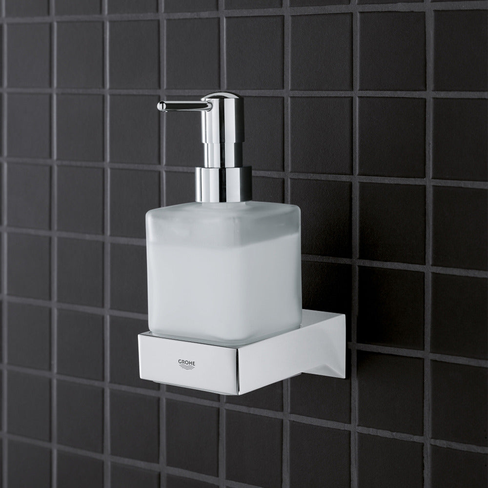 Grohe Selection Cube Liquid Soap Dispenser Chrome