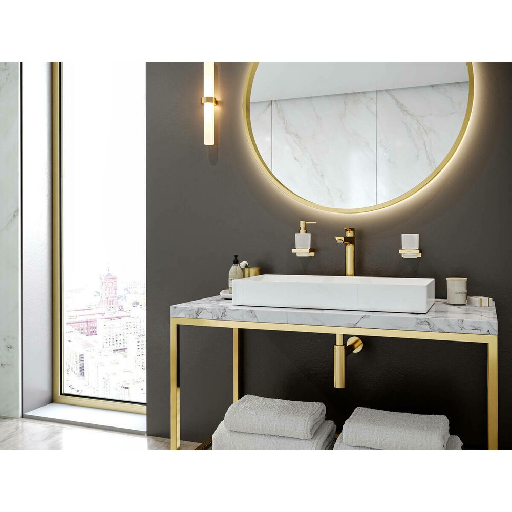 Hansgrohe AddStoris Glossy Gold Liquid Soap Dispenser