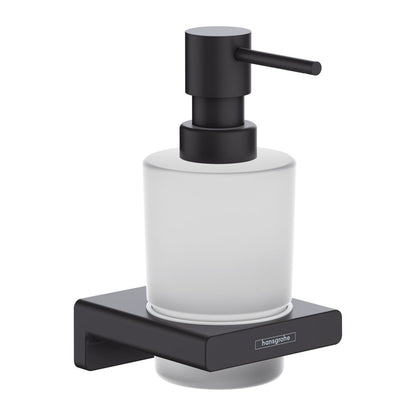 Hansgrohe AddStoris Matte Black Liquid Soap Dispenser