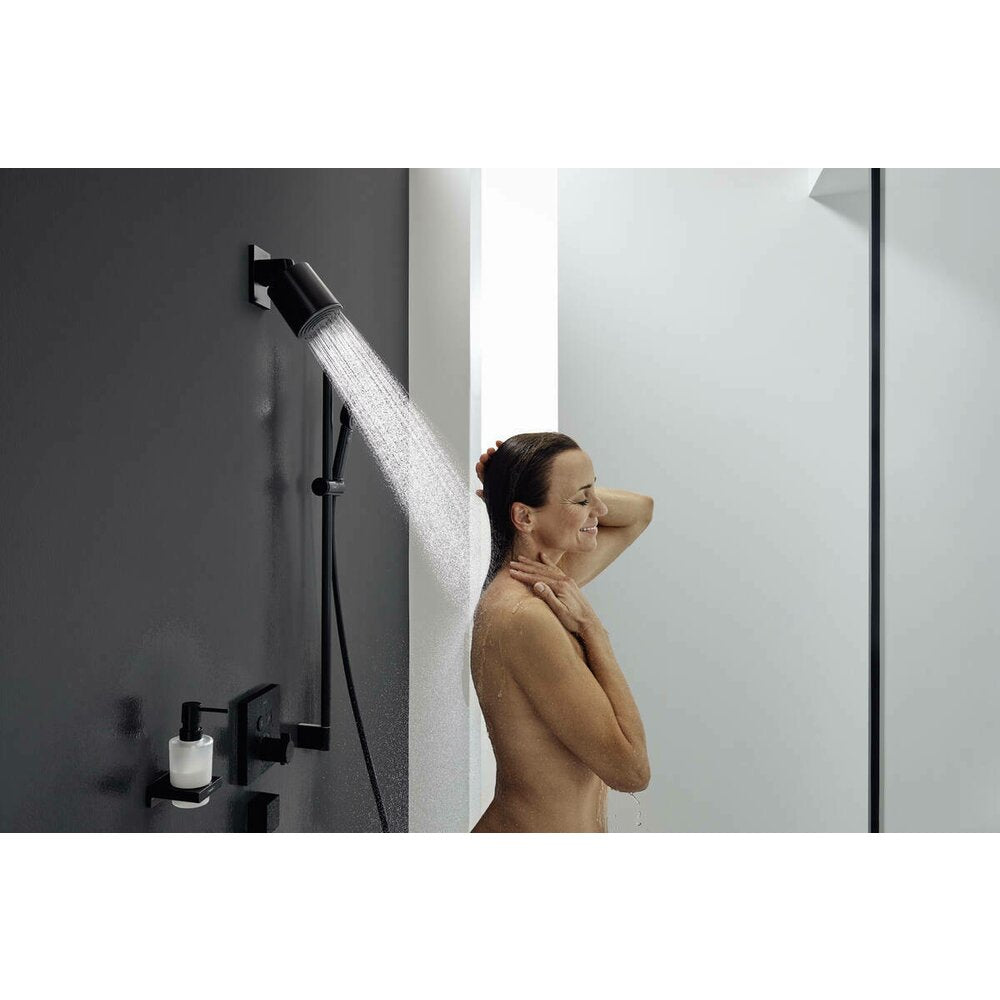 Hansgrohe AddStoris Matte Black Liquid Soap Dispenser