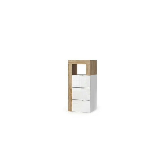Душ кабинетка бял/кафяв LC Mobili Italia Hamburg 35x78 см