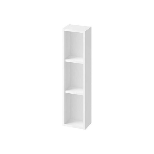 Cersanit Larga White Wall-Mounted Bathroom Cabinet Without Door 20 cm with 3 Shelves