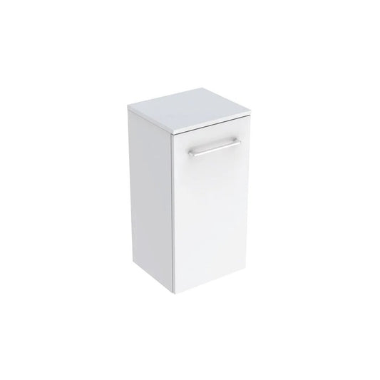 Wall-Mounted Bathroom Cabinet for Sink Geberit Selnova Square White 1 Door 33 cm