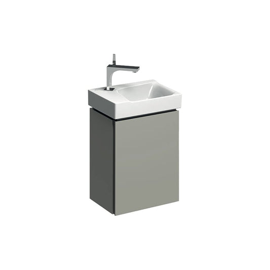 Долап база за окачена мивка Geberit Xeno2 greige 1 врата 38 cm