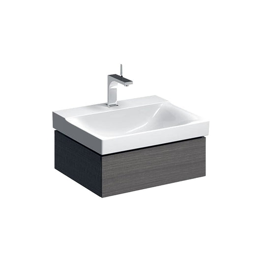 Сензационен шкаф за мивка Geberit Xeno2 сив 1 чекмедже 58 см