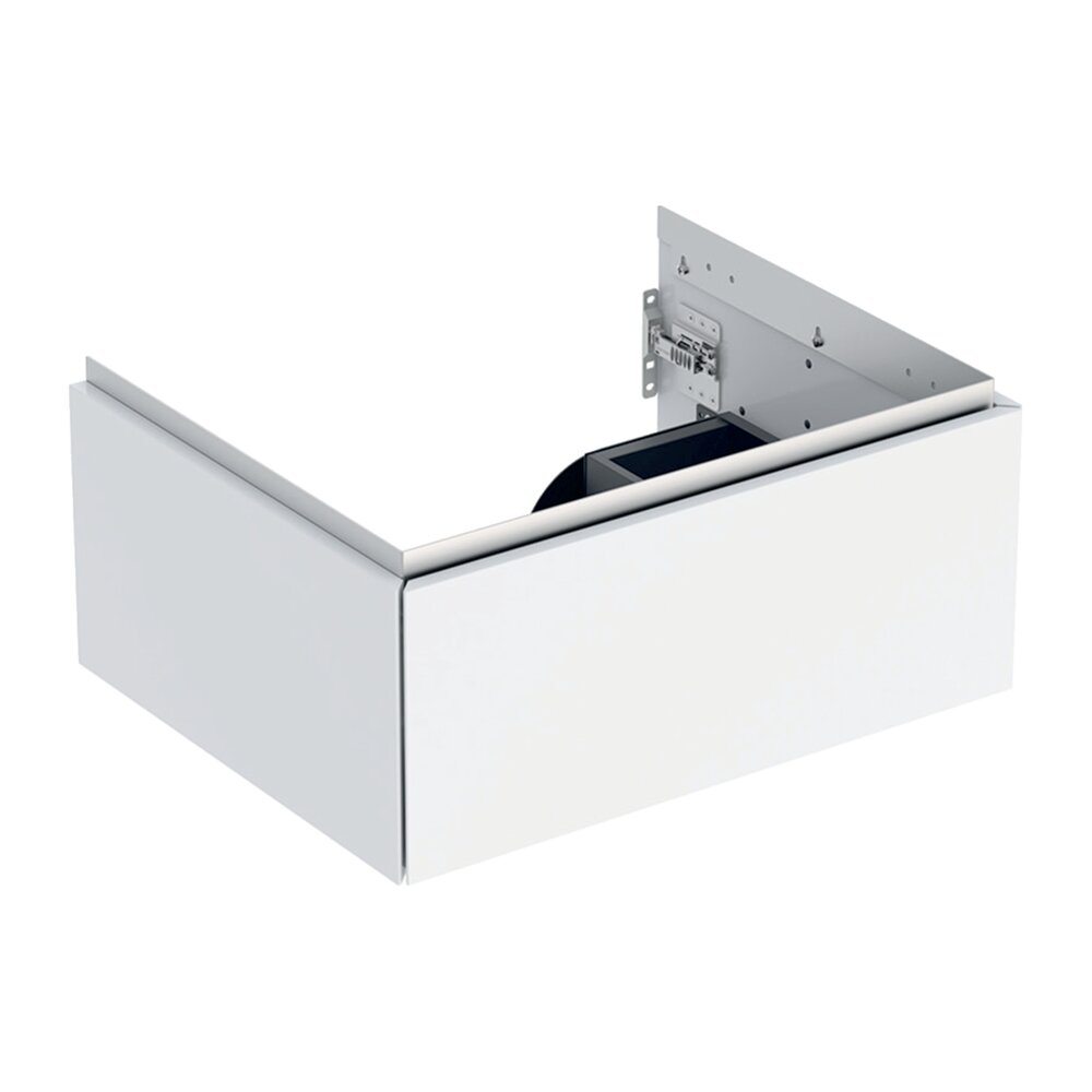 Geberit One Wall-Mounted Base Cabinet Glossy White 60 cm