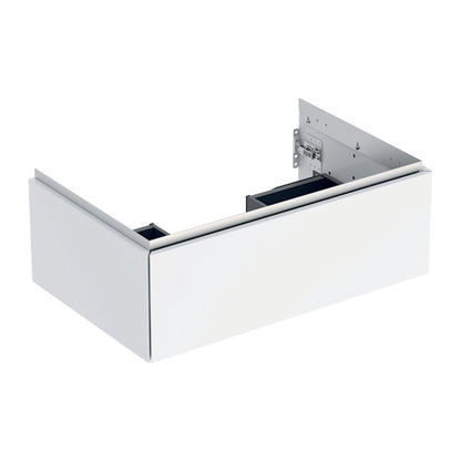 Geberit One Wall-Mounted Base Cabinet Glossy White 75 cm