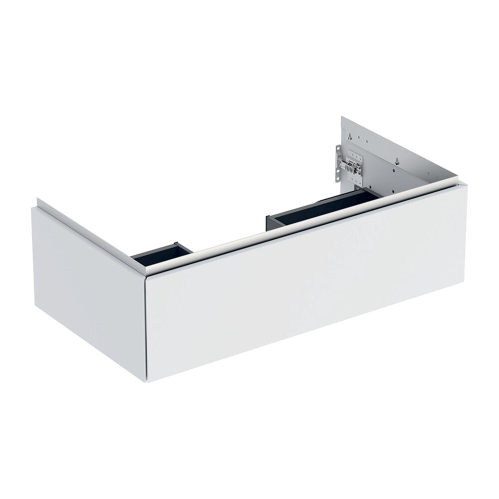Geberit One Wall-Mounted Base Cabinet Matte White 90 cm