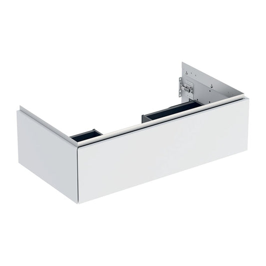 Geberit One Wall-Mounted Base Cabinet Matte White 90 cm