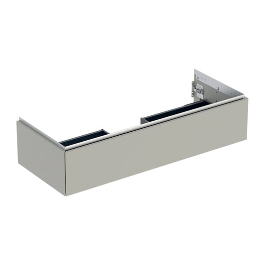 Geberit One Wall-Mounted Base Cabinet Matte Greige 120 cm