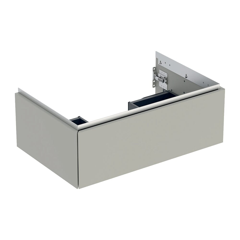 Geberit One Wall-Mounted Base Cabinet Matte Greige 75 cm